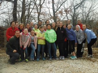 Picture of Ginny at teen girls camp in St. Louis